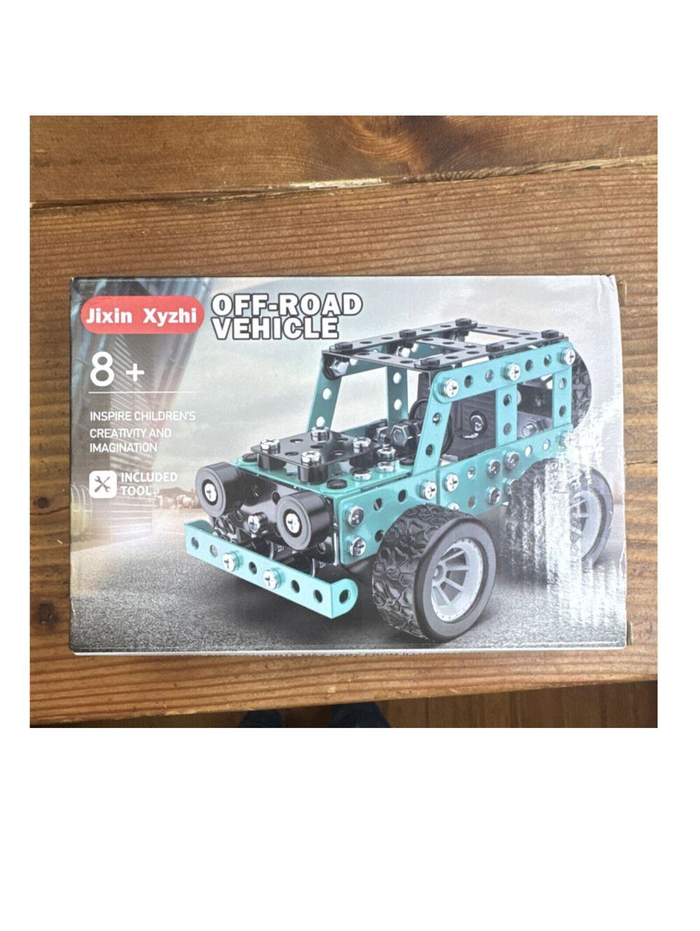 Jixin Xyzhi Off-Road Vehicle Metal Assembly Model Kit with Tool Age 8+